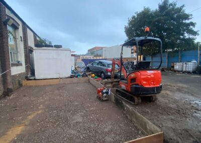 self drive digger