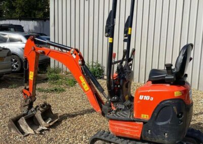 self drive digger hire