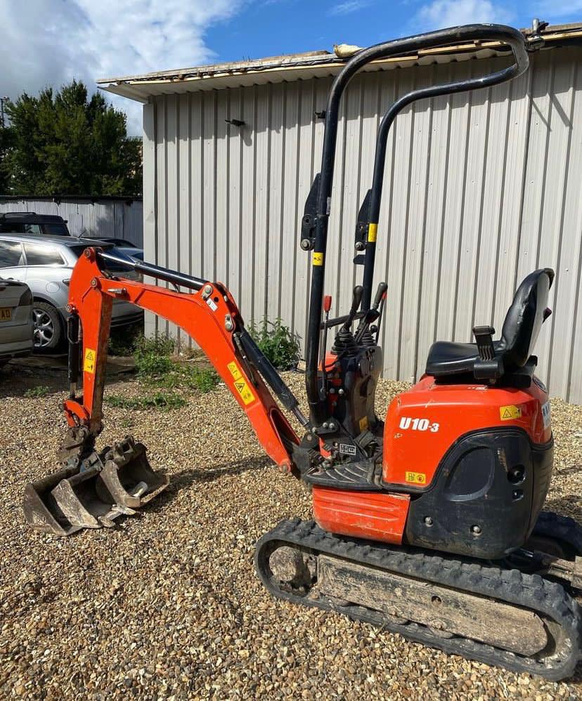 self drive digger hire
